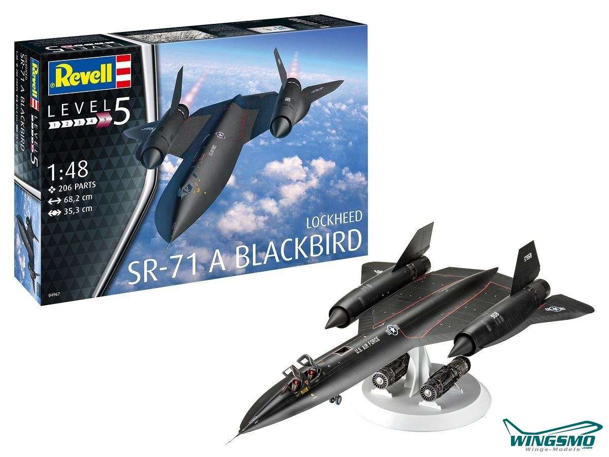 Revell Flugzeuge Lockheed SR-71 Blackbird 04967