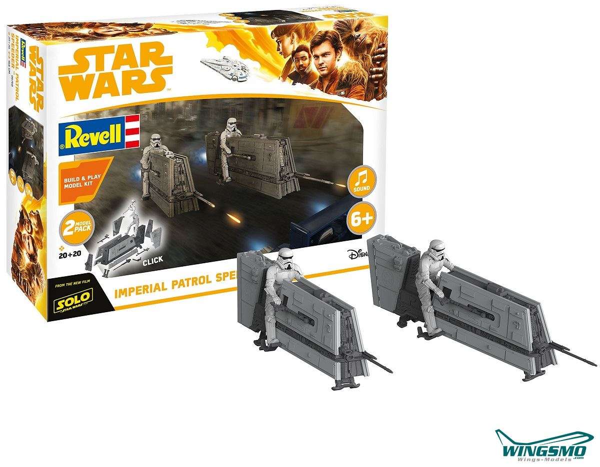 Revell Star Wars Solo Modellbau Imperial Patrol Spreeder 1:28 06768