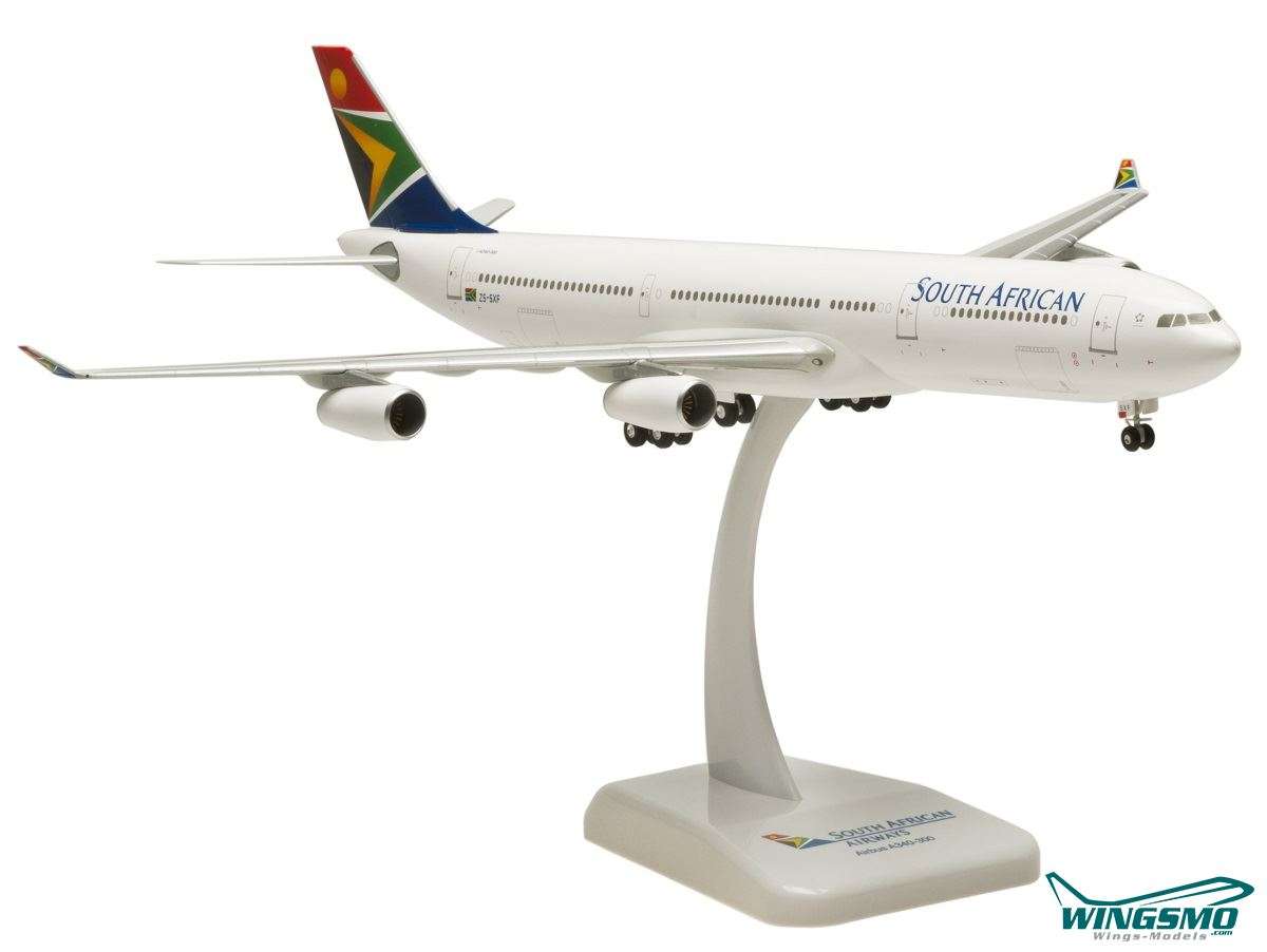 Hogan Wings Airbus A340-300 South African Airways Scale 1:200 LI0656GR