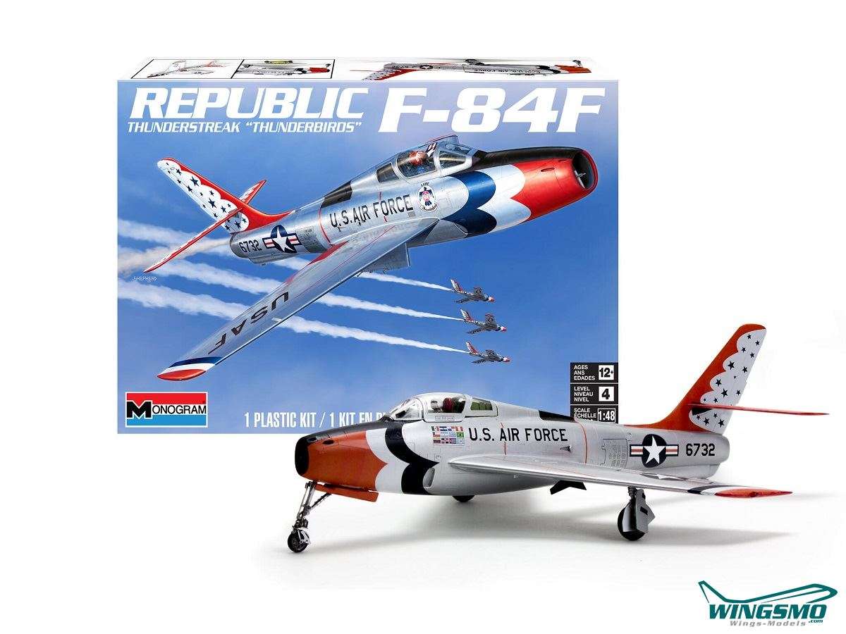Revell Flugzeuge F-84F Thunderstreak Thunderbirds 15996