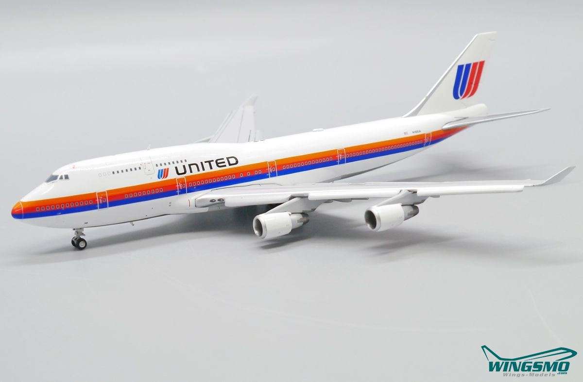 JC Wings United Airlines Boeing 747-400 N183UA Flaps Down Version XX40087A