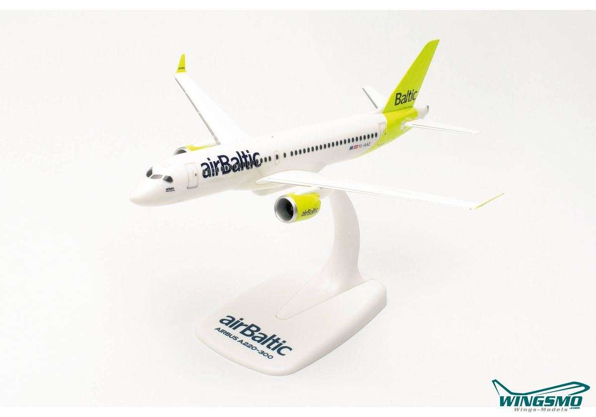 Herpa airBaltic AIrbus A220-300 YL-AAZ 613637