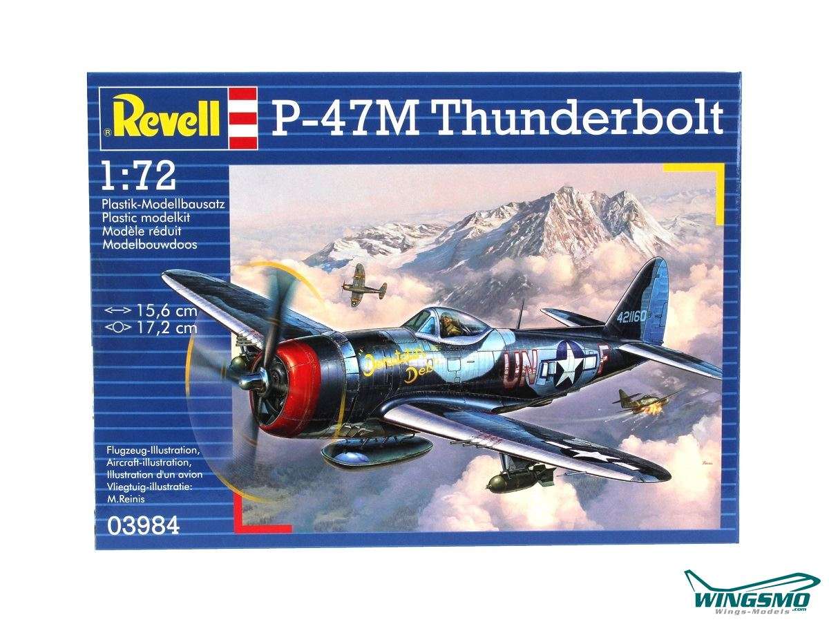 Revell aircraft P-47 M Thunderbolt 1:72 03984