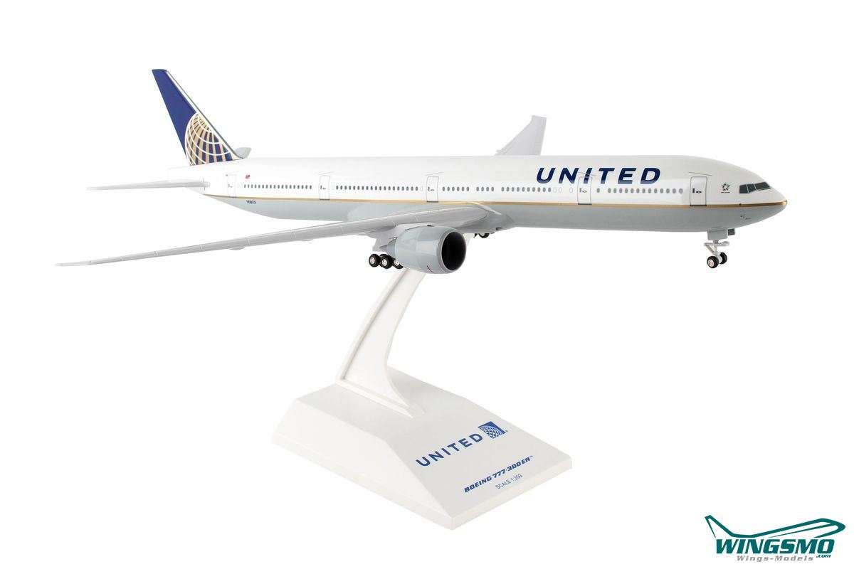 United Airlines-Boeing 777-300er skymarks aereo skr1054 b777 b773 1:200 