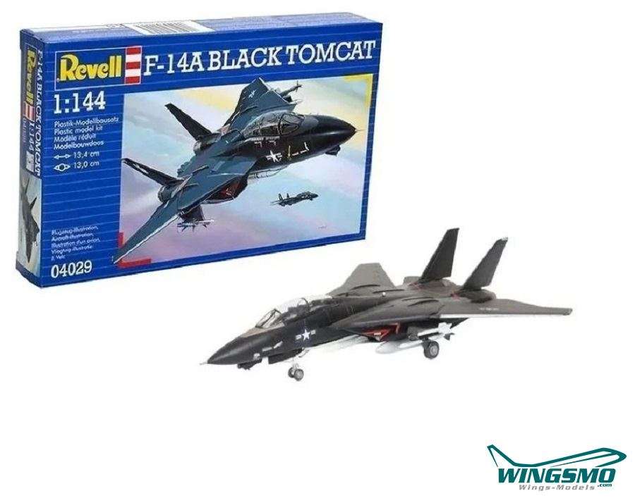 Revell aircraft F-14A Black Tomcat 1: 144 04029