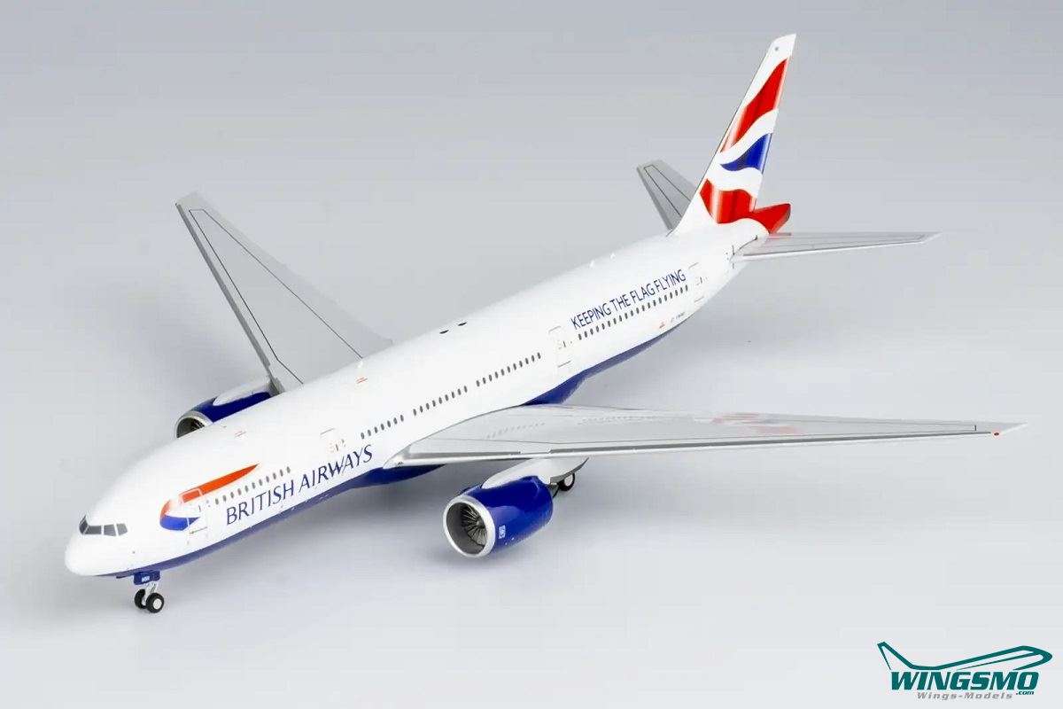 NG Models British Airways Boeing 777-200ER G-YMMI 72032