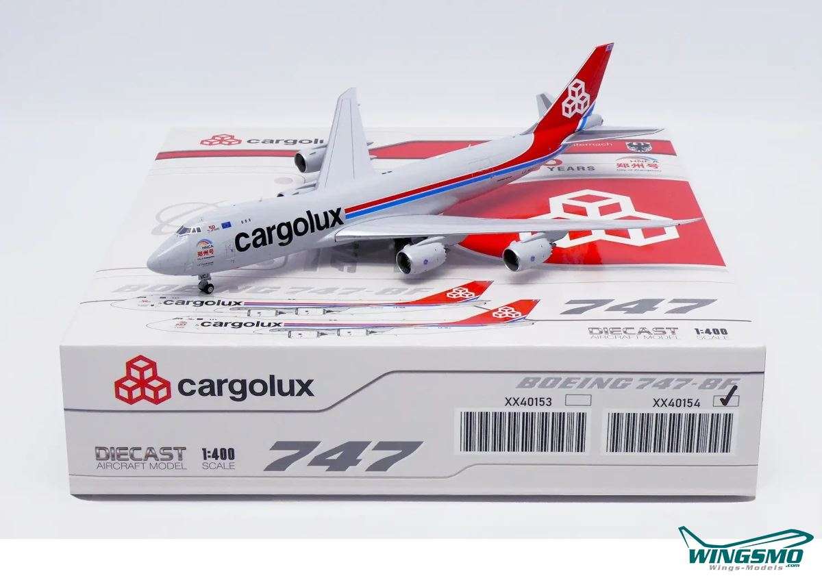 JC Wings Cargolux Airlines Boeing 747-8F LX-VCJ XX40154