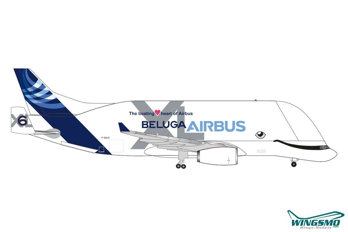 Herpa Wings Airbus Industries BelugaXL - XL#6 F-GXLO 534284-002