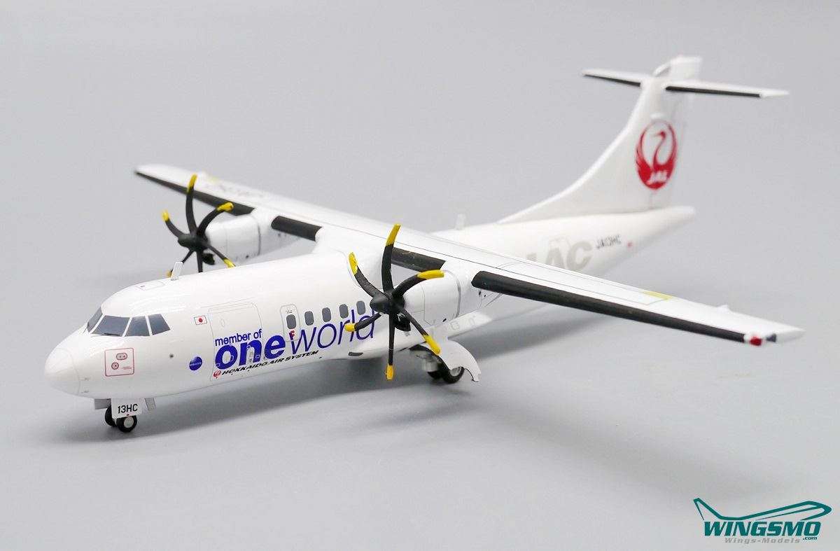 JC Wings Hokkaido Air System ATR 42-600 OneWorld Livery JA13HC EW2AT4004