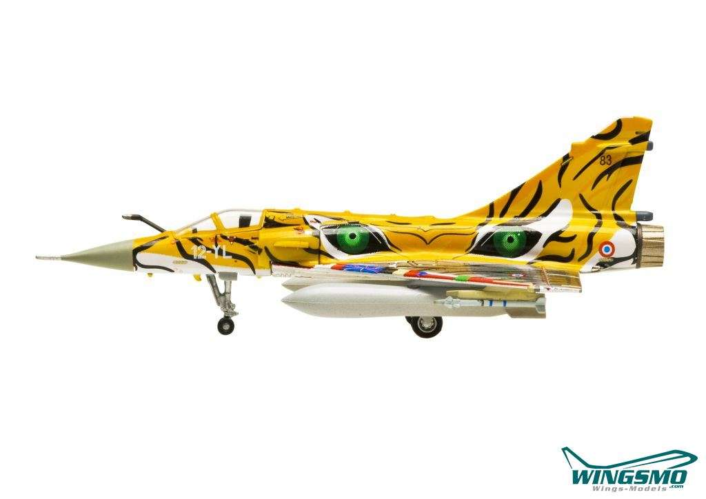 Hogan Wings Dassault Mirage 2000C Scale 1:200 French Air Force 12-YL &quot;Tigermeet 2003&quot; LIF7457