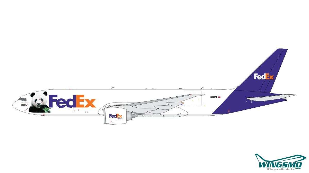 GeminiJets FedEx Boeing 777-200F N886FD GJFDX2263
