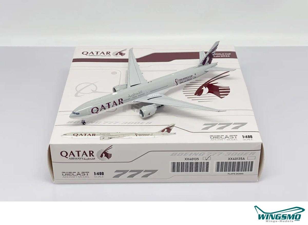 JC Wings Qatar Airways Boeing 777-300ER A7-BEF XX40135
