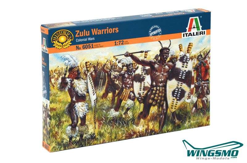 Italeri Zulu Krieger 6051