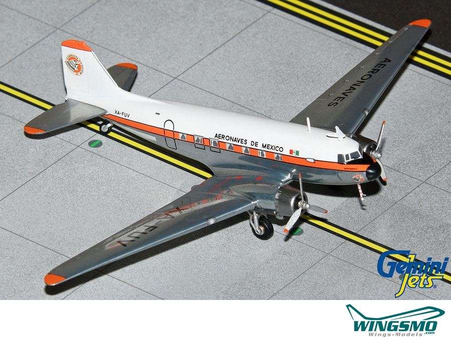 GeminiJets Aeromexico Douglas DC-3 XA-FUV G2AMX1151