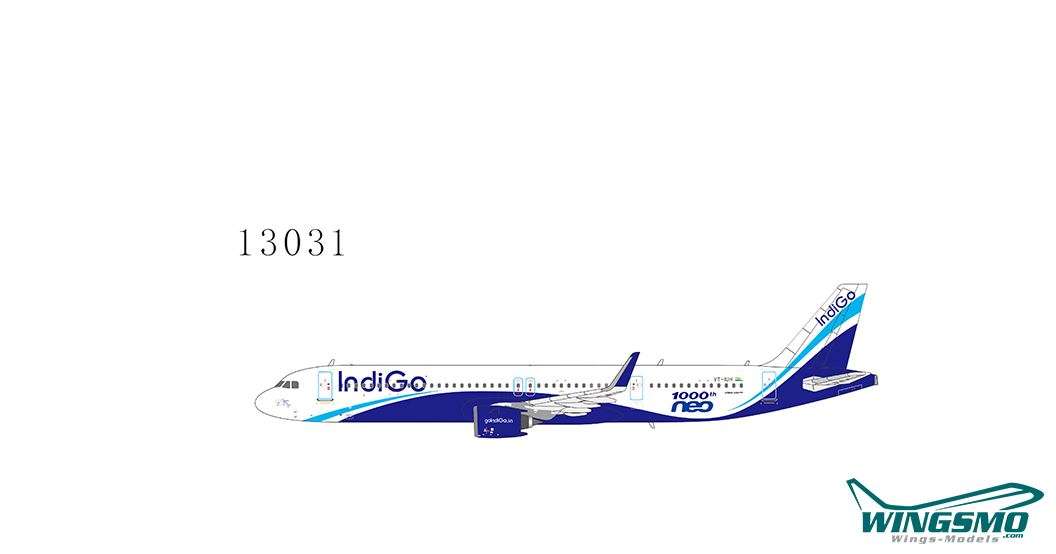 NG Models IndiGo Airlines Airbus A321neo 1000th neo Stickers VT-IUH 13031