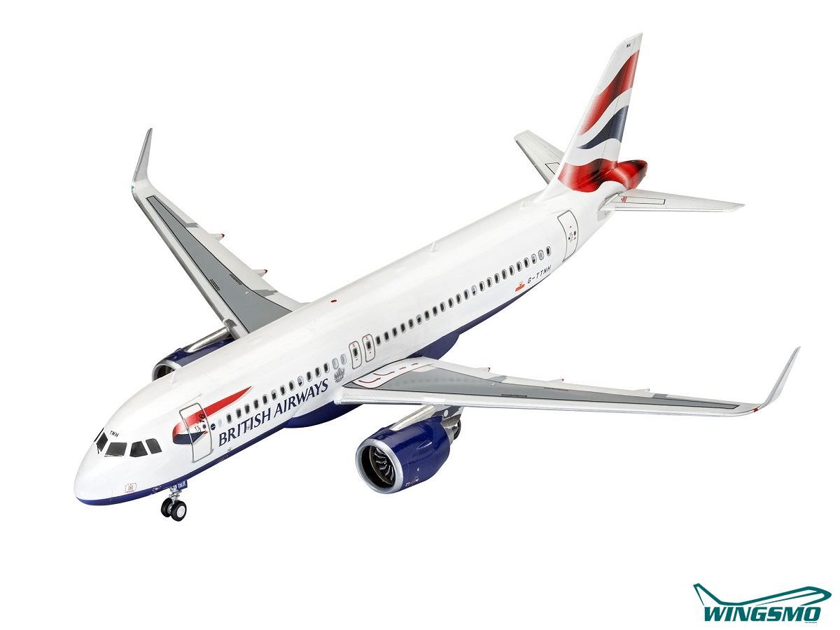 Revell aircraft British Airways Airbus A320neo 03840 | WINGSMO.com ...