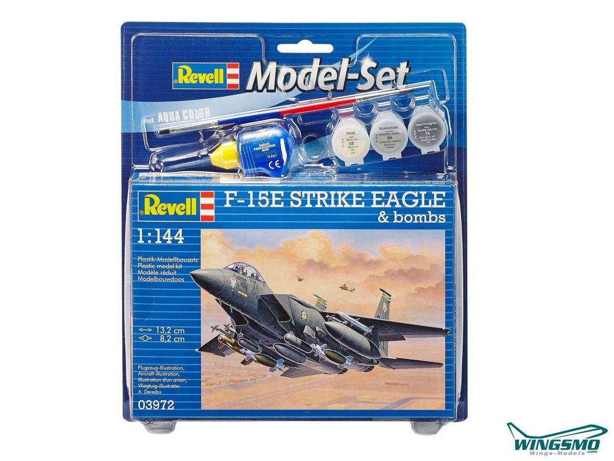 Revell Model Sets F-15E STRIKE EAGLE &amp; b 1:144 63972