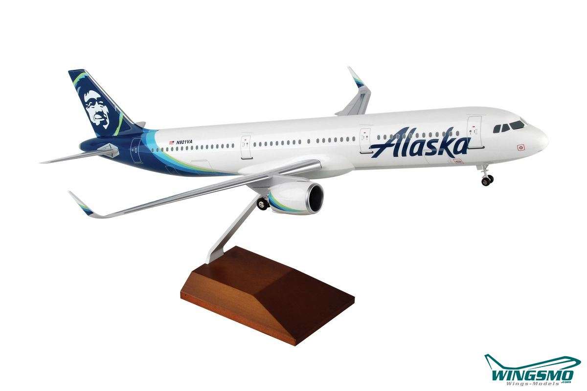 Skymarks Alaska Airlines Airbus A321neo 1:100 SKR8420
