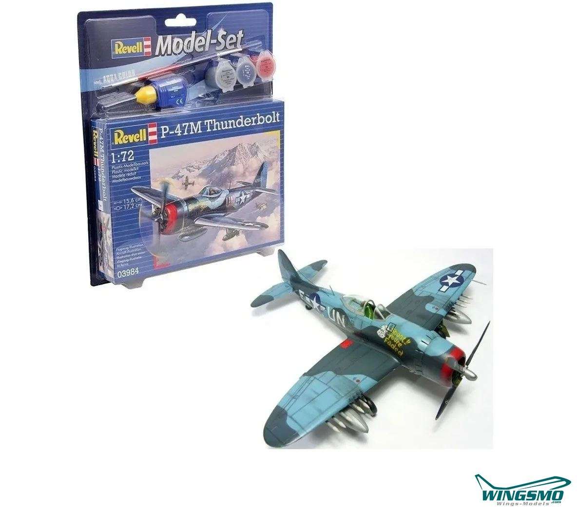 Revell Model Set P-47 M Thunderbolt 1:72 63984