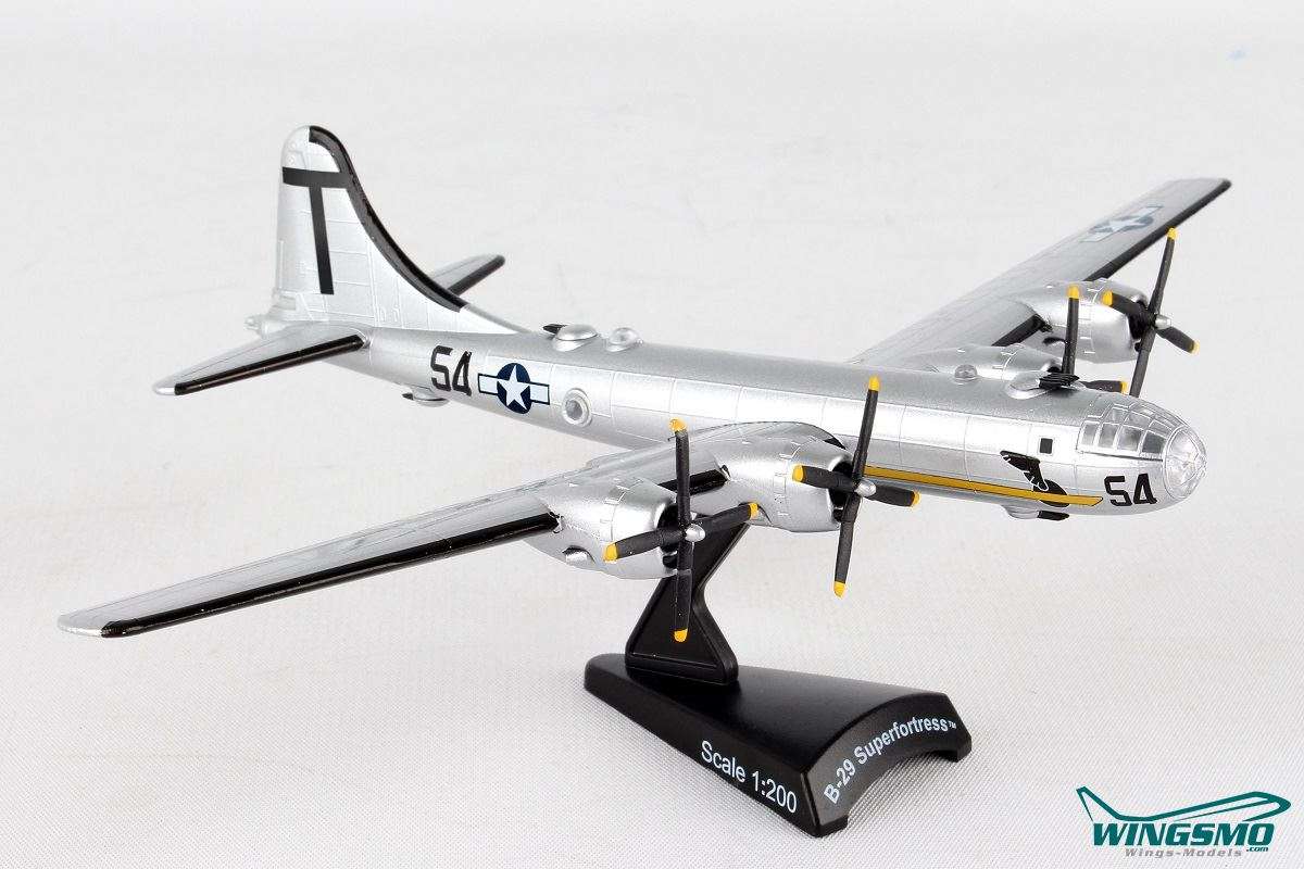 Postage Stamp Boeing B-29 Superfortress T Square 54 Museum of Flight 1:200 PS5388-2