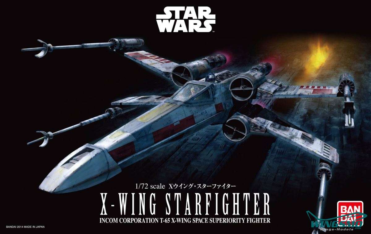 Revell Star Wars Bandai X-Wing Starfighter 1:72 01200
