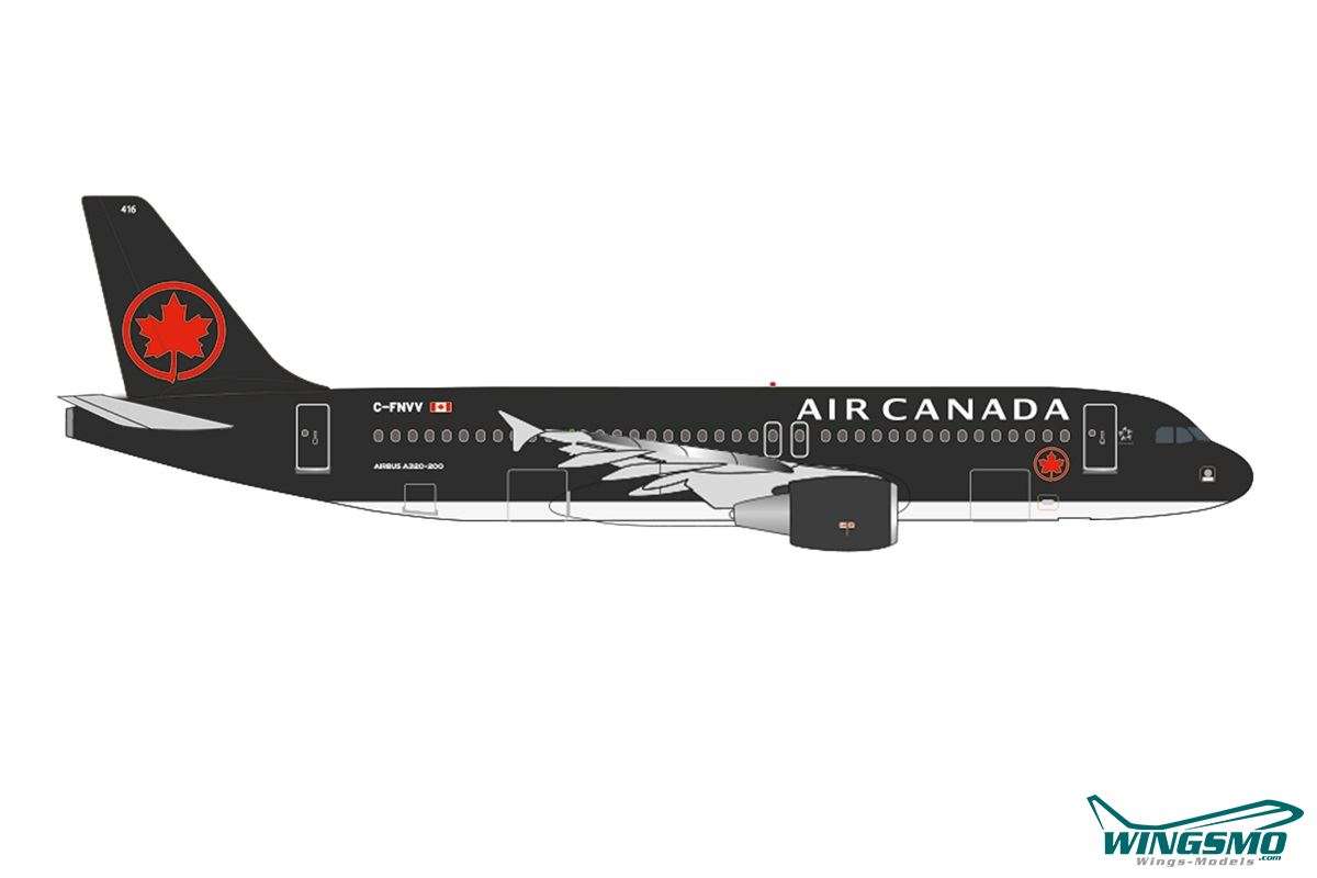 Herpa Wings Air Canada Jetz Airbus A320 C-FNVV 537742