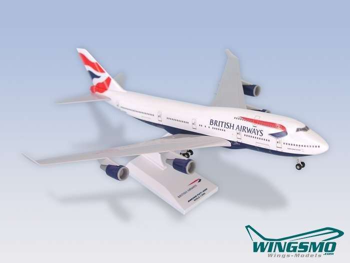 SKYMARKS SKR304-1/200 BRITISH AIRWAYS B747-400 PLASTIC MODEL 