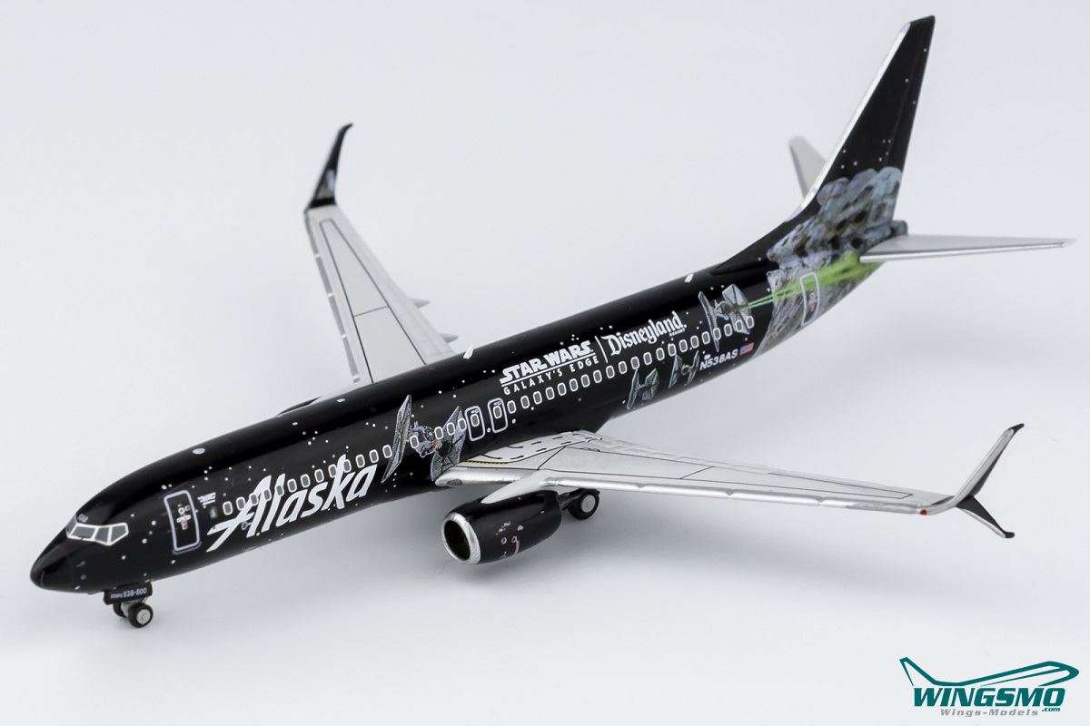 NG Models Alaska Airlines Boeing 737-800 N538AS 58156