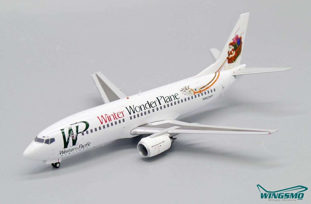 JC Wings Western Pacific Airlines Boeing 737-300 Winter Wonder Plane N962WP XX20109