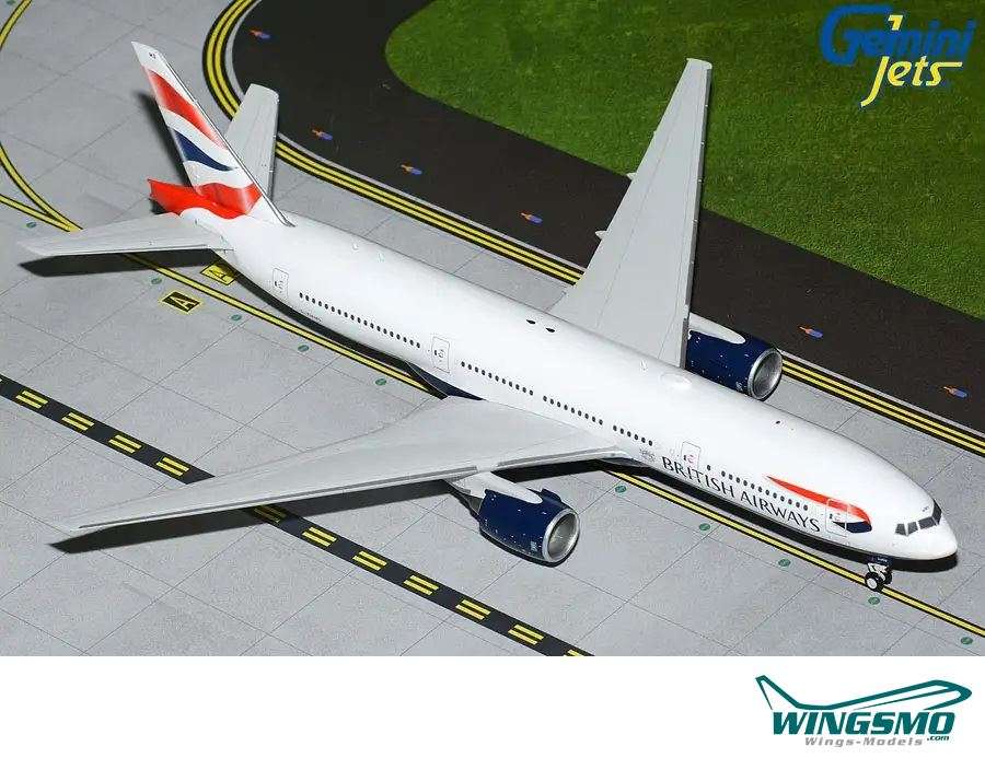 GeminiJets British Airways Boeing 777-200ER G2BAW1130