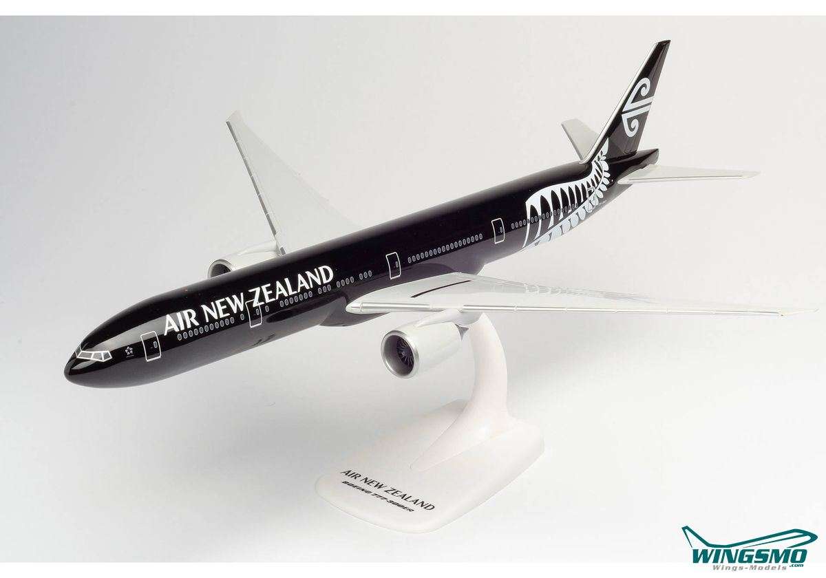 Herpa Wings Air New Zealand Boeing 777-300ER – ZK-OKQ All Blacks 612777 Snap-Fit