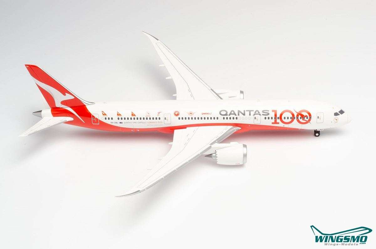 Herpa Wings Qantas Boeing 787-9 Dreamliner - 100th Anniversary Longreach 570756