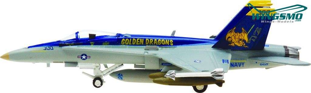 Hogan Wings Mc Donnell F/A-18C US Navy VFA-192 &quot;Golden Dragons&quot; Scale 1:200 LIF7150