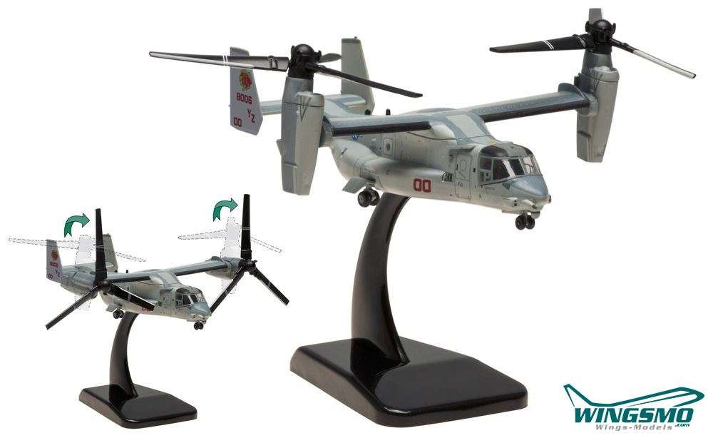 Hogan Wings MV-22B US Marines VMM-363 &quot;Lucky Red Lions&quot;, Bureau Number: 168006 Scale 1/200 LIF60104