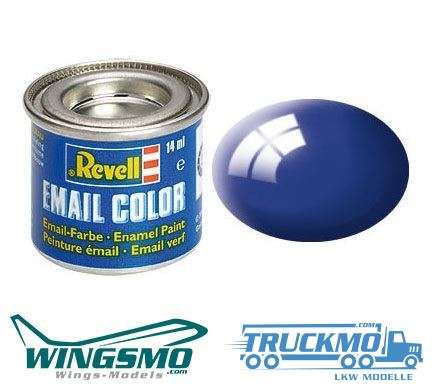 Revell Modellbaufarben Email Color Ultramarinblau glänzend 14ml RAL 5002 32151