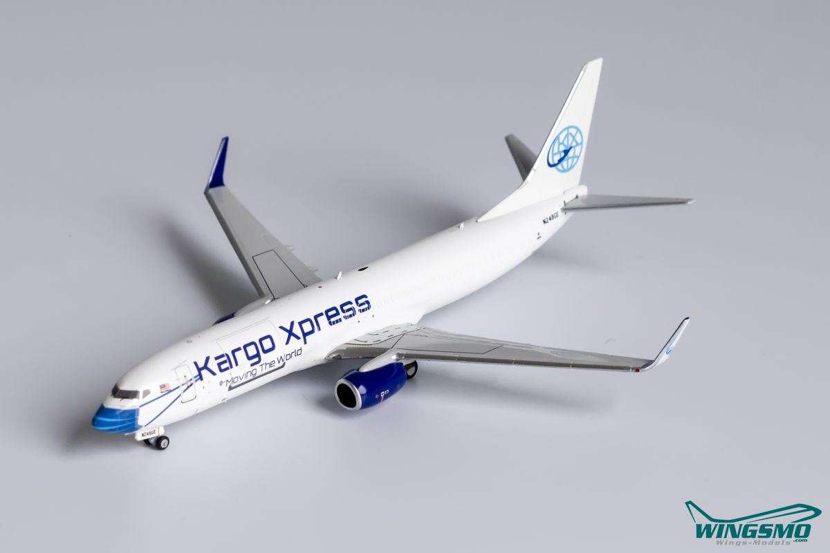 NG Models Kargo Xpress face mask colors Boeing 737-800 N248GE 58126