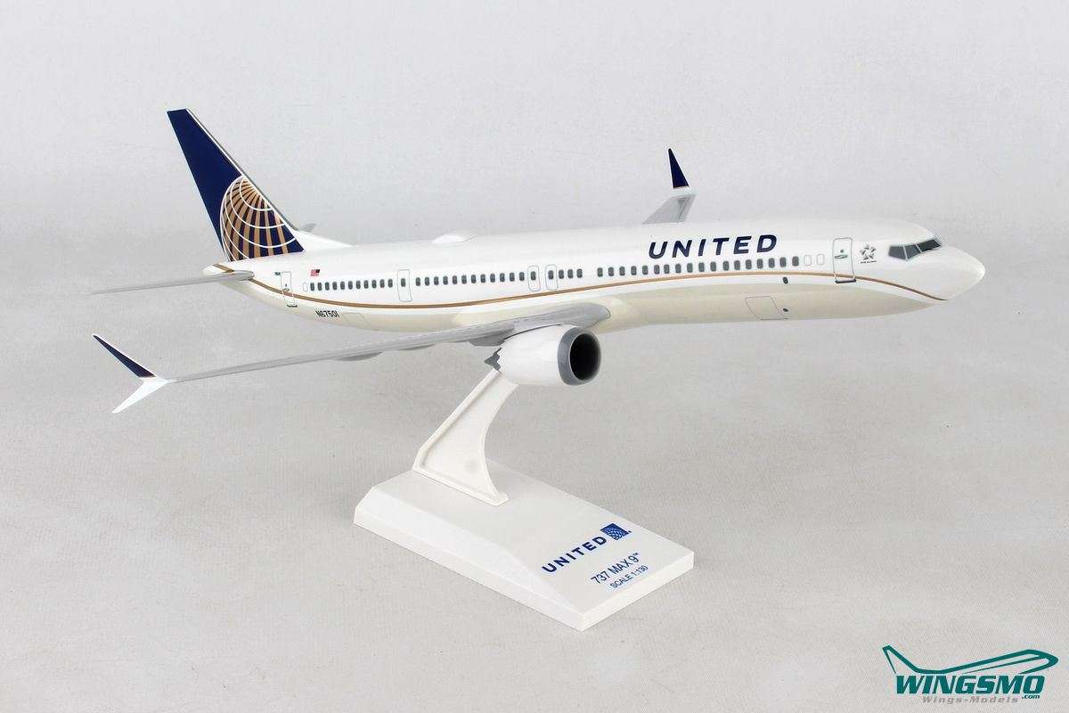 Skymarks United Airlines Boeing 737-MAX9 1:130 SKR988