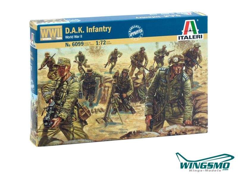 Italeri D.A.K. Infantry 6099