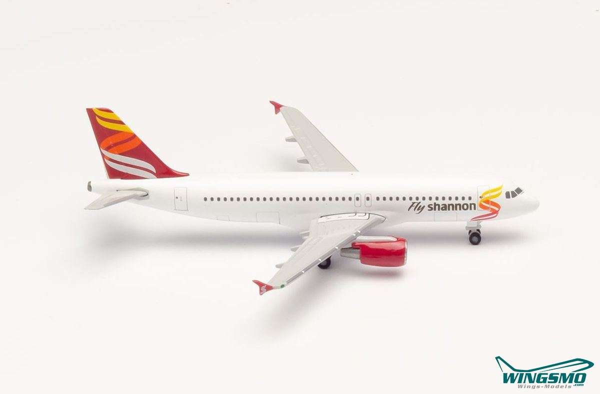 Herpa Wings Fly Shannon Airbus A320 1:500 531900