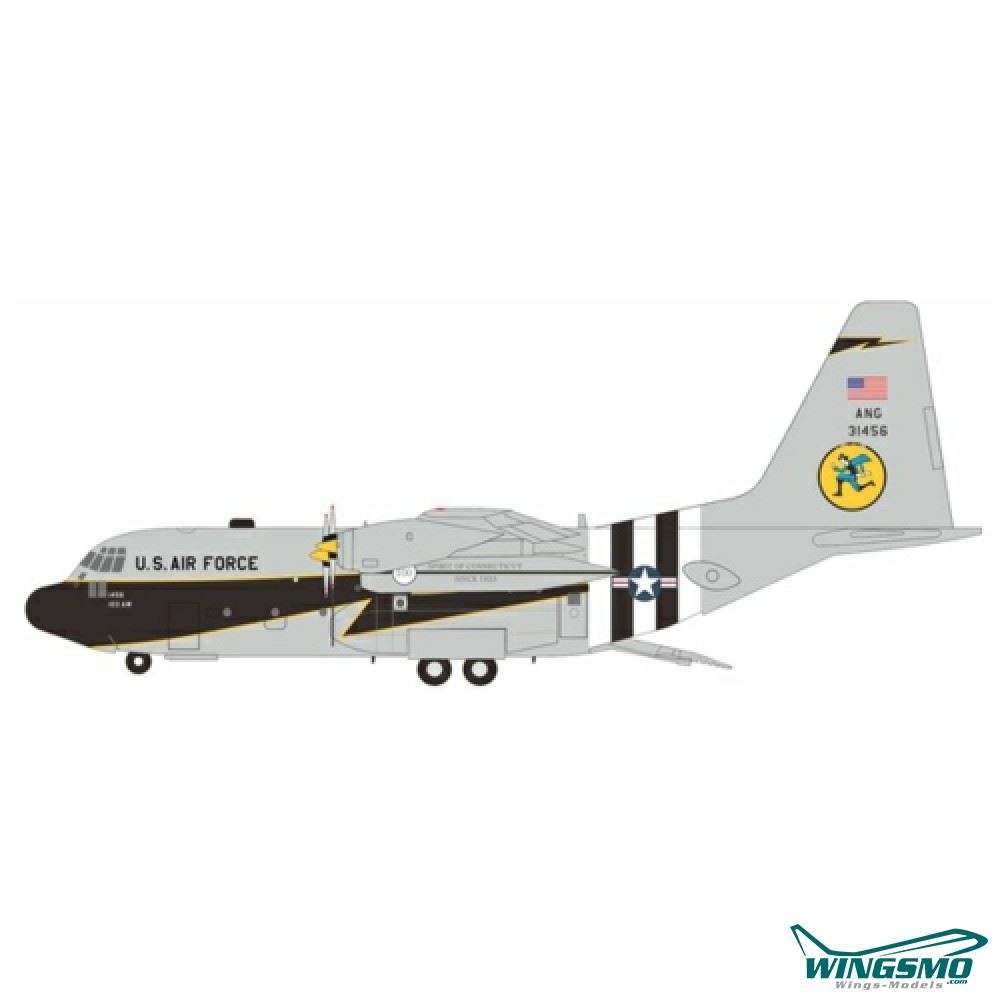 Inflight 200 USA Air Force Lockheed C-130H Hercules 93-1456 IF130USAF456