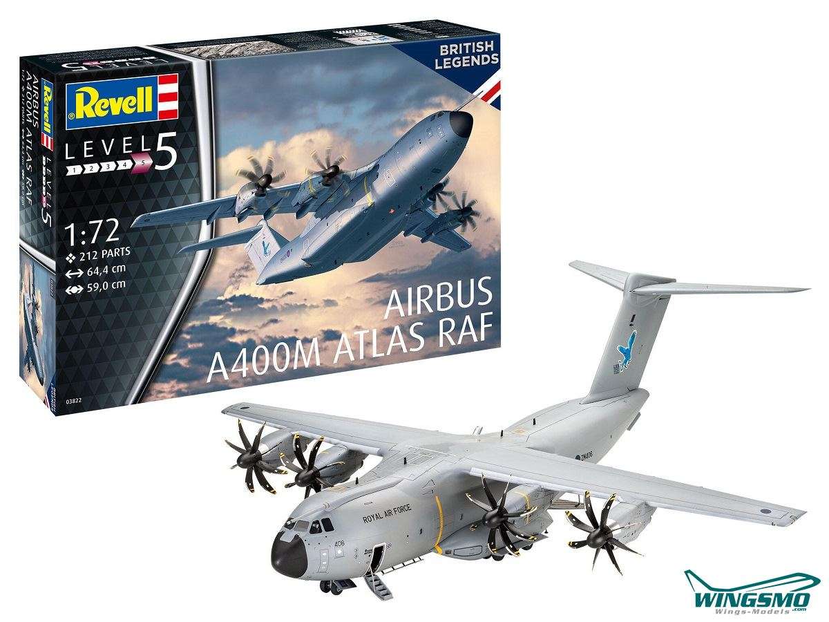 Revell Model kit Airbus A400M Atlas RAF 03822