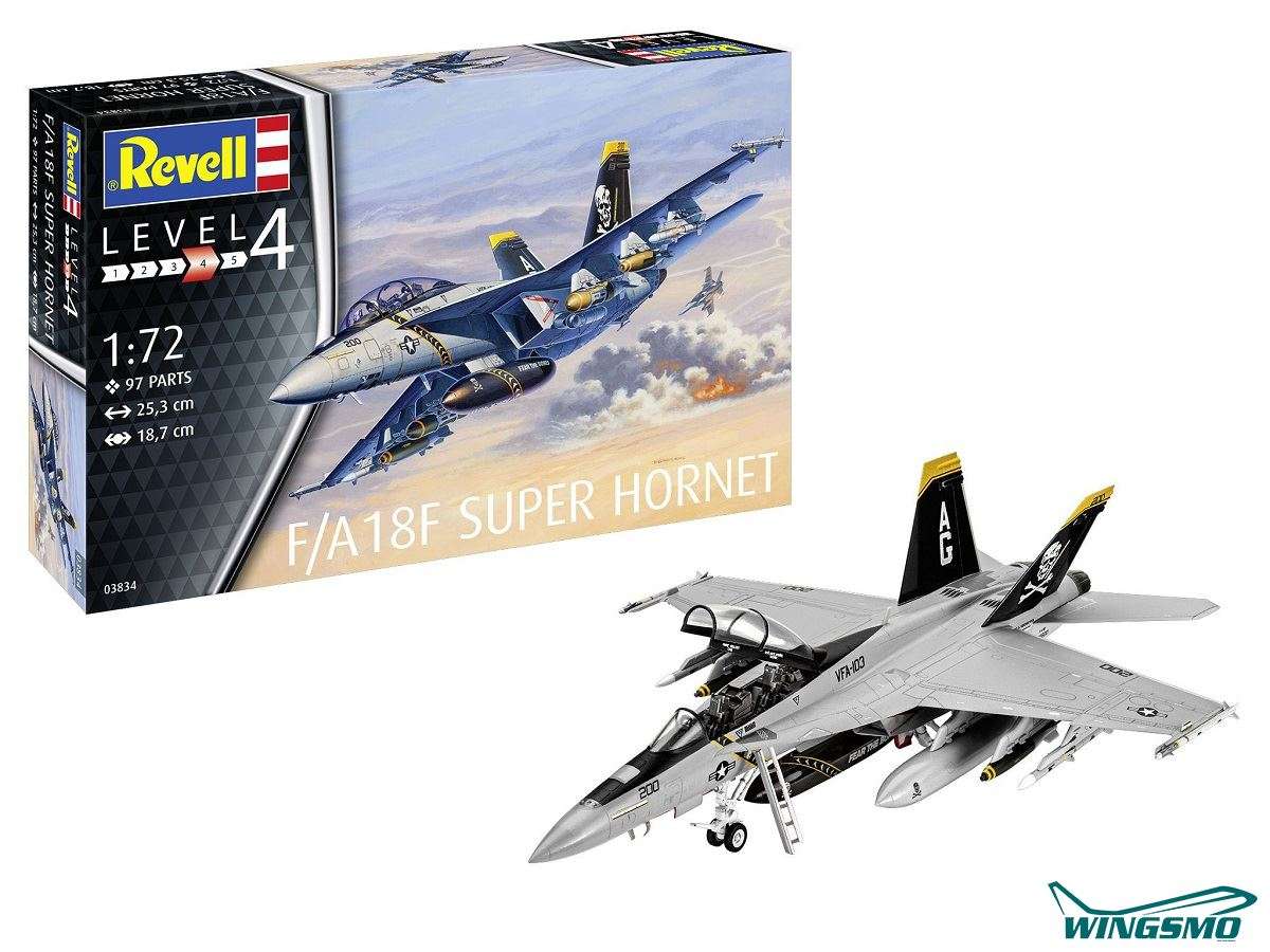 Revell Flugzeuge F/A-18F Super Hornet 03834