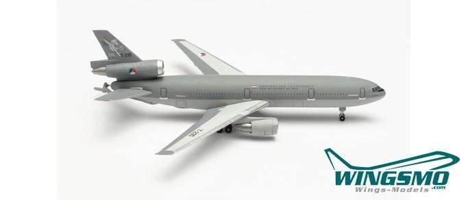 Herpa Wings Royal Netherlands Air Force McDonnell Douglas KDC-10 Extender - 334 Squadron, Eindhoven Air Base “75 Years” – T-235 535403