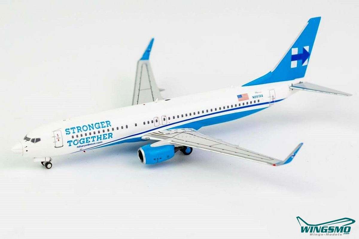 NG Models Xtra Airways Hillary Clinton 2016 US president Campaign Boeing 737-800 58048