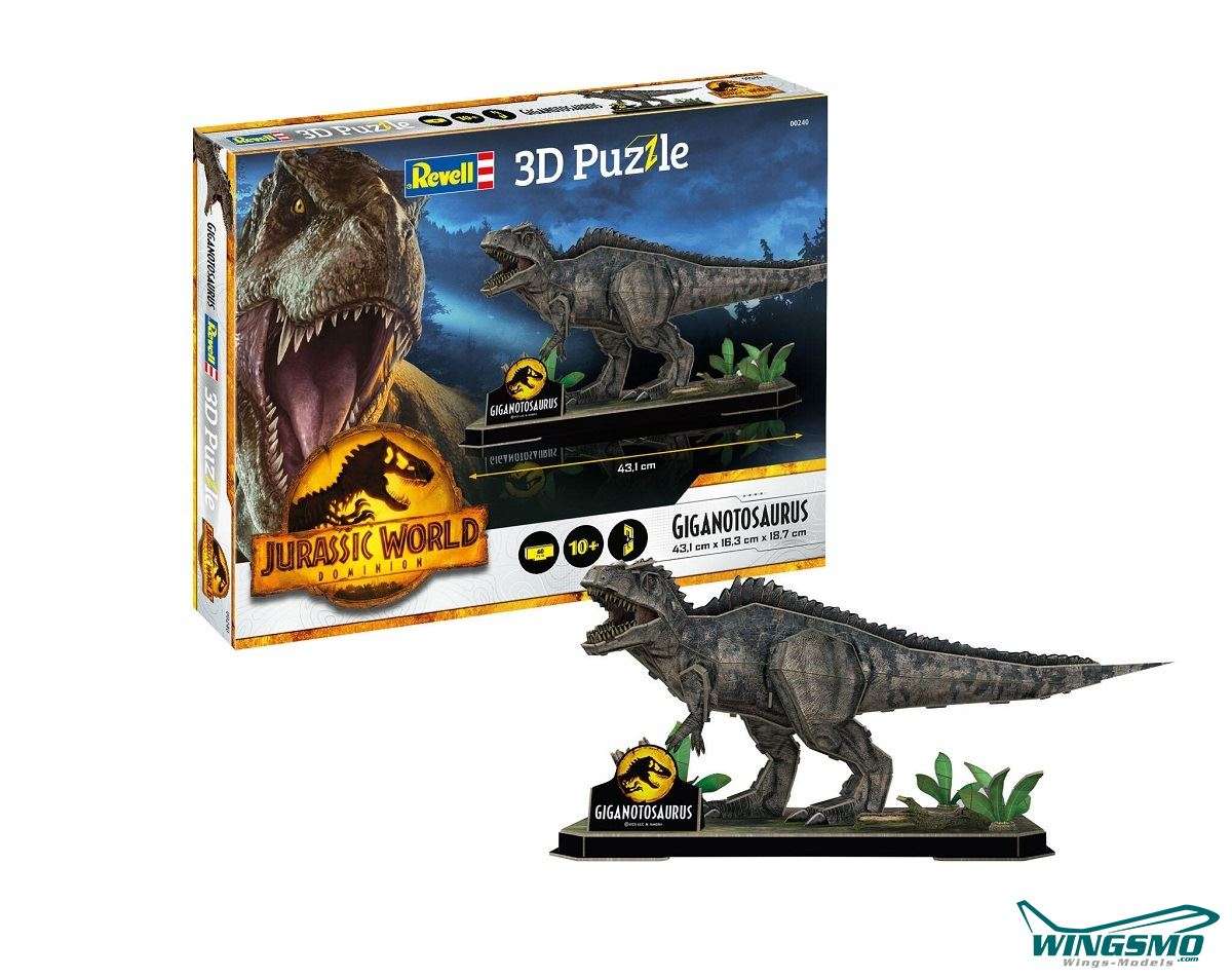 Revell 3D Puzzle Jurassic World Dominion - Dinosaur 1 00240