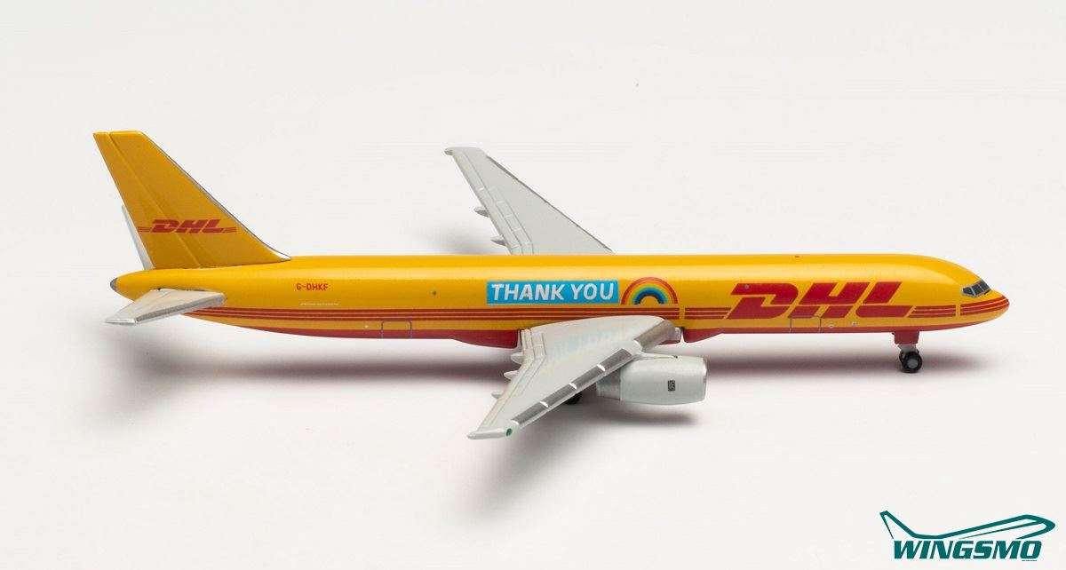 Herpa Wings DHL Air Thank You Boeing 757-200F 535526