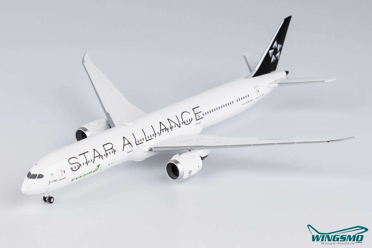 NG Models EVA Air &quot;Star Alliance&quot; Boeing 787-10 B-17812 56019