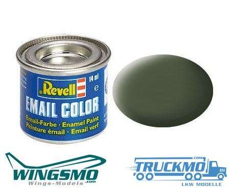Revell Modellbaufarben Email Color Bronzegrün matt 14ml RAL 6031 32165