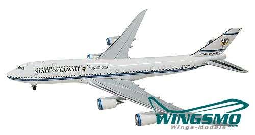 Hogan Wings Boeing 747-8 State of Kuwait (Inflight) Maßstab/Scale 1:500 LI5507
