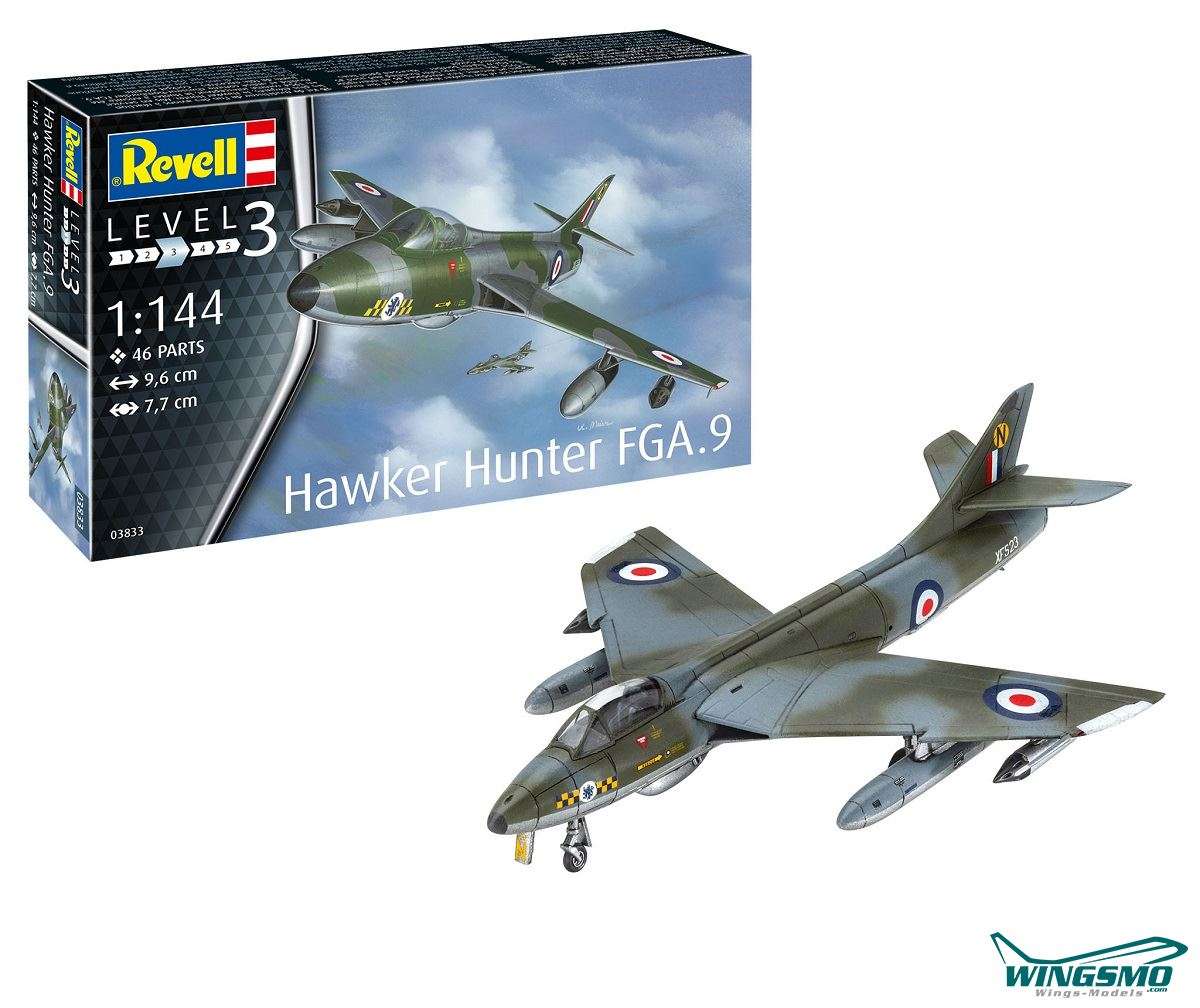 Revell Flugzeuge Hawker Hunter FGA.9 03833